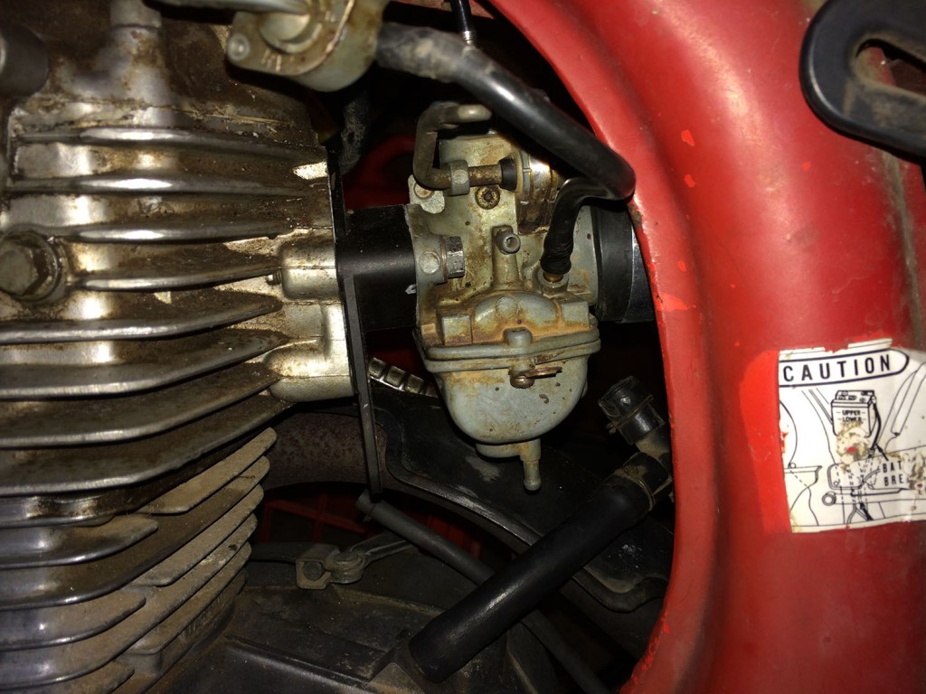 Carburetor Reinstalled