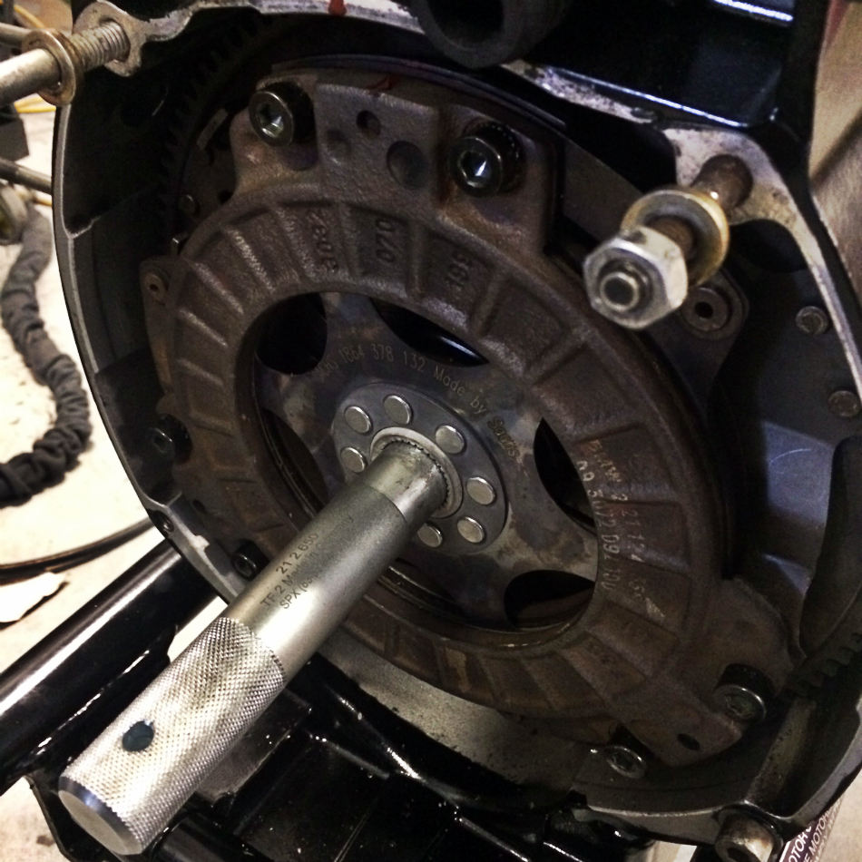 Reinstalling Clutch Cover Plate
